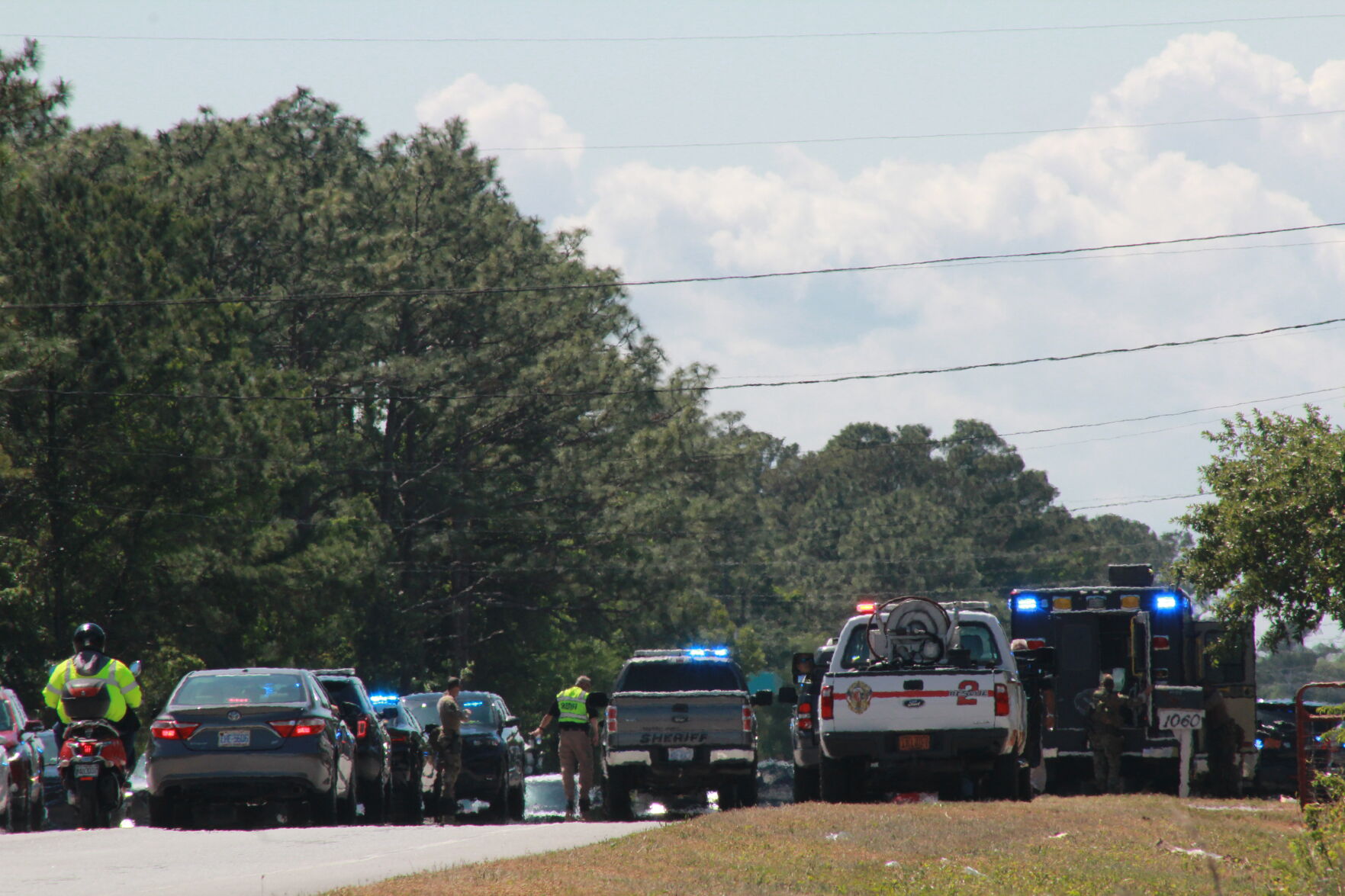 Suspect involved in standoff Friday dies at Carteret Health Care